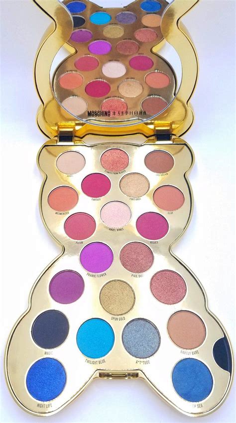 como aplicar la paleta de moschino de sephora|MOSCHINO + SEPHORA: BEAR EYESHADOW PALETTE.